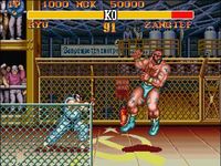 Street Fighter 2 Turbo, capture décran
